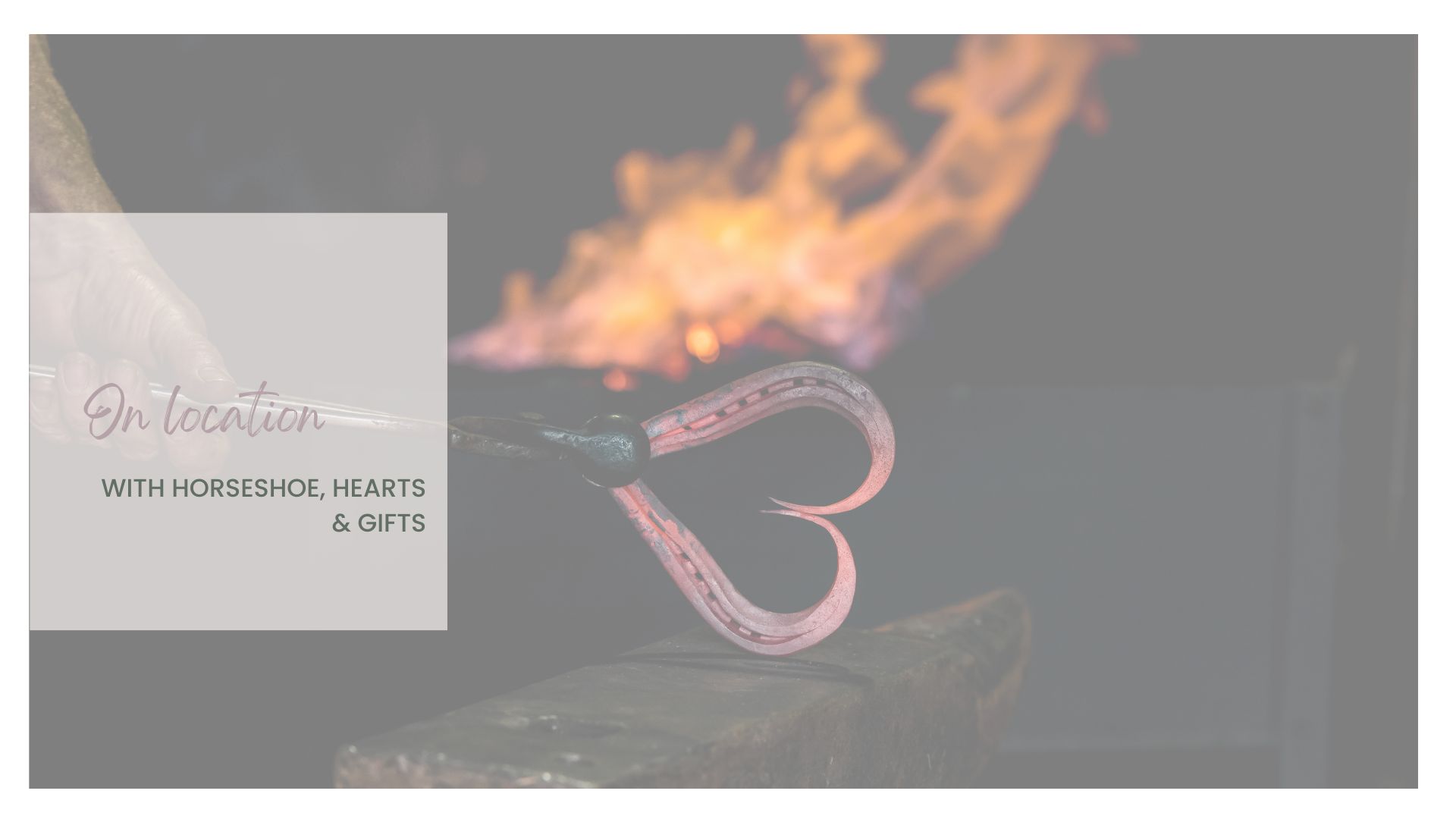 Brand Shoot for Horseshoe hearts and gifts