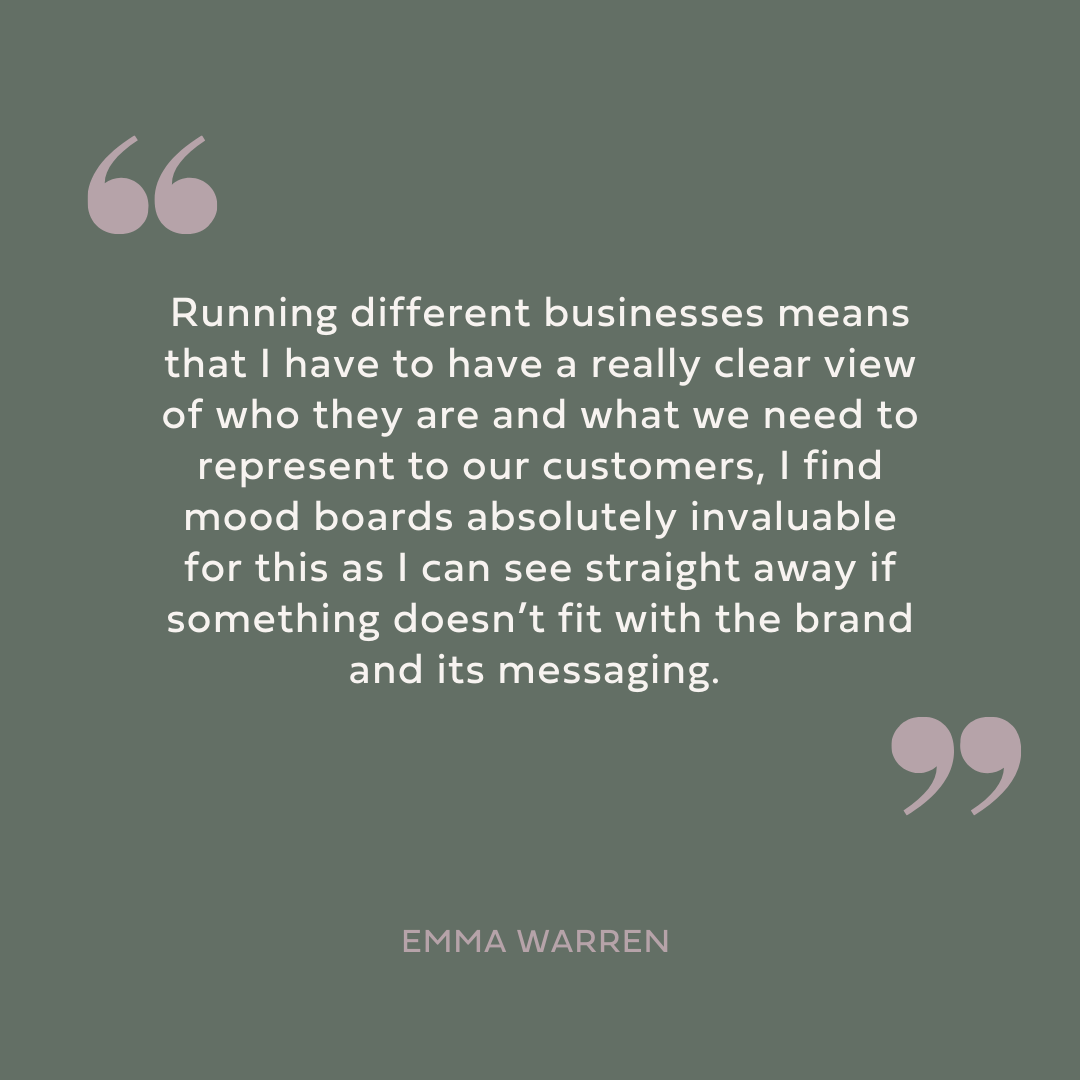 Mood Board Mood Boards Create Visual Clarity for Emma Warren