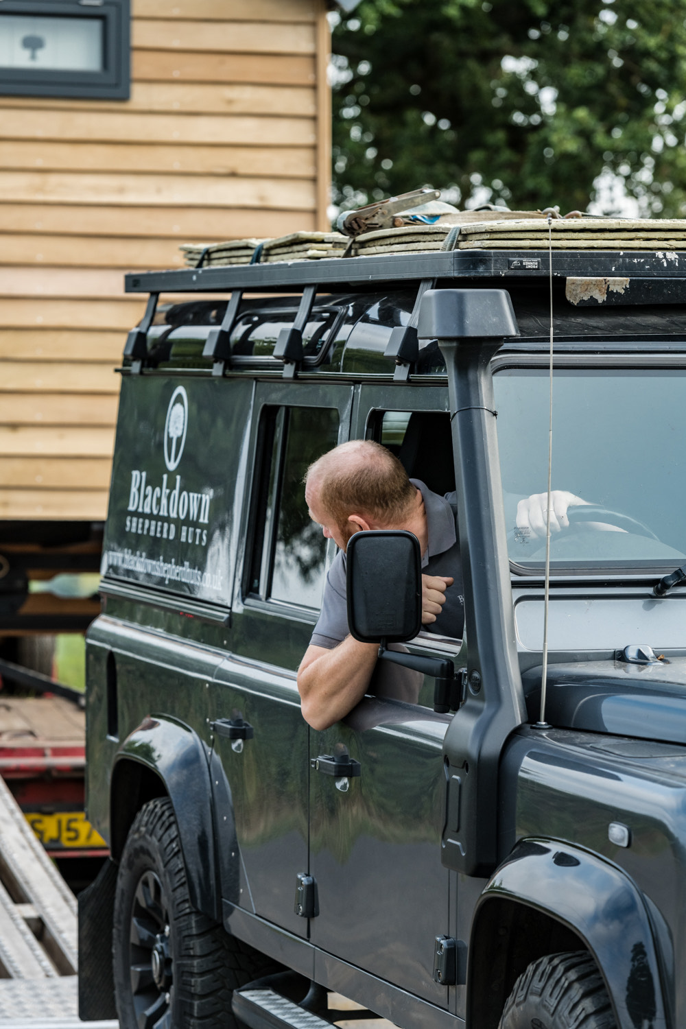 Delivery Day with Blackdown Shepherd Huts - Accuracy is Vital