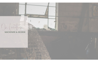 On location with British luxury leather brand Mackenzie & George