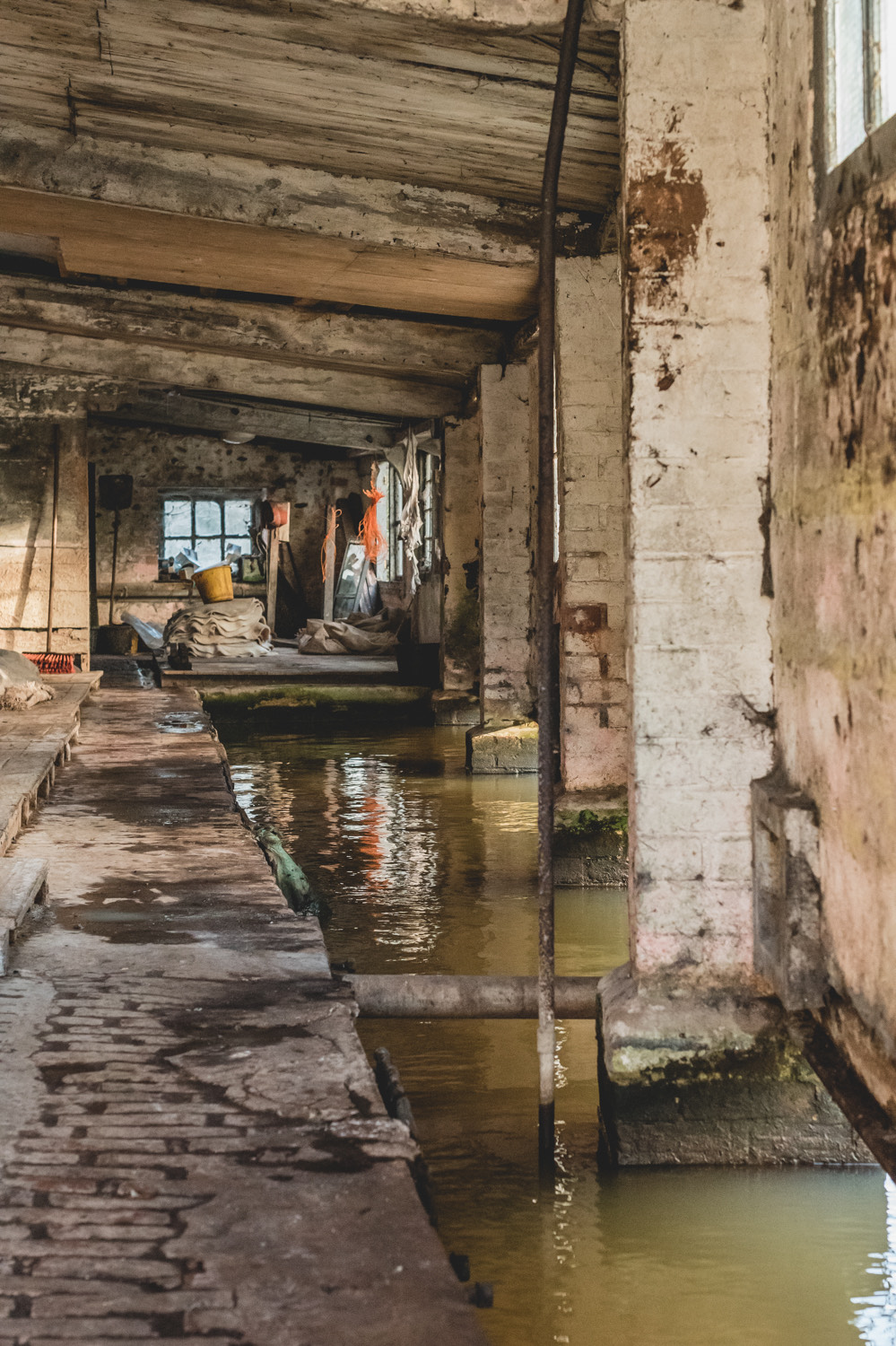 The river that feeds Bakers Tannery