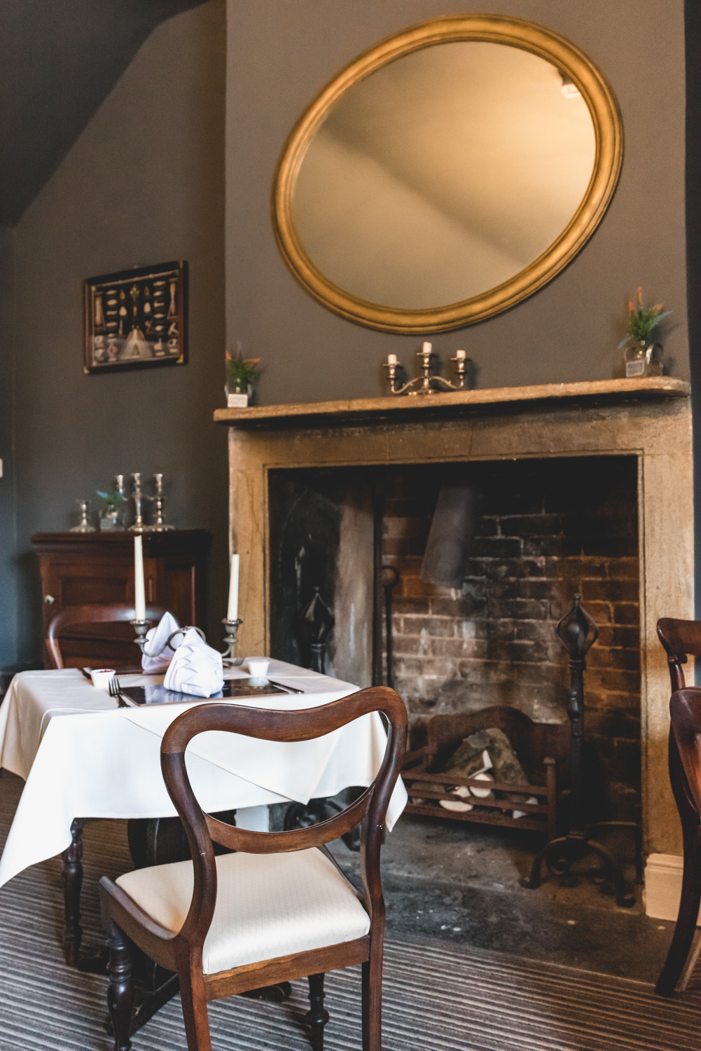 RCP23-TNIWC-60-FB Dining Room Elegance at the New Inn, West Coker in Somerset