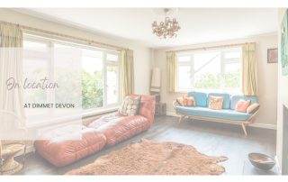 On location with Dimmet Devon - the 1970s styled holiday let