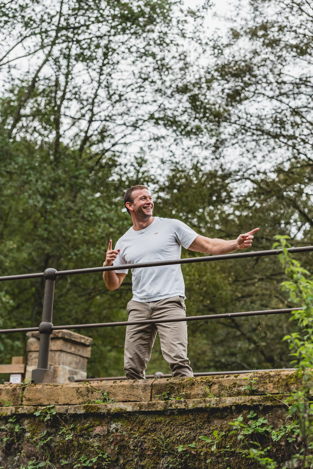 RCP23-GB-29-FB Business coach George Bannister at Otterhead Lakes in Somerset