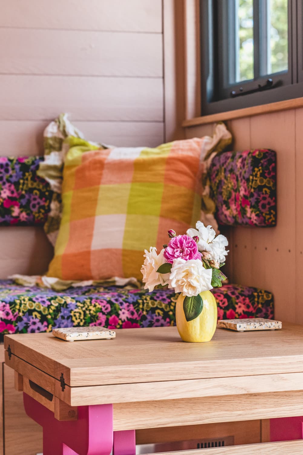 Shepherds Hut Accommodation at Kilve, Somerset
