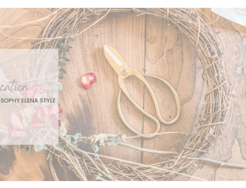 On Location….  Sophy Elena Style
