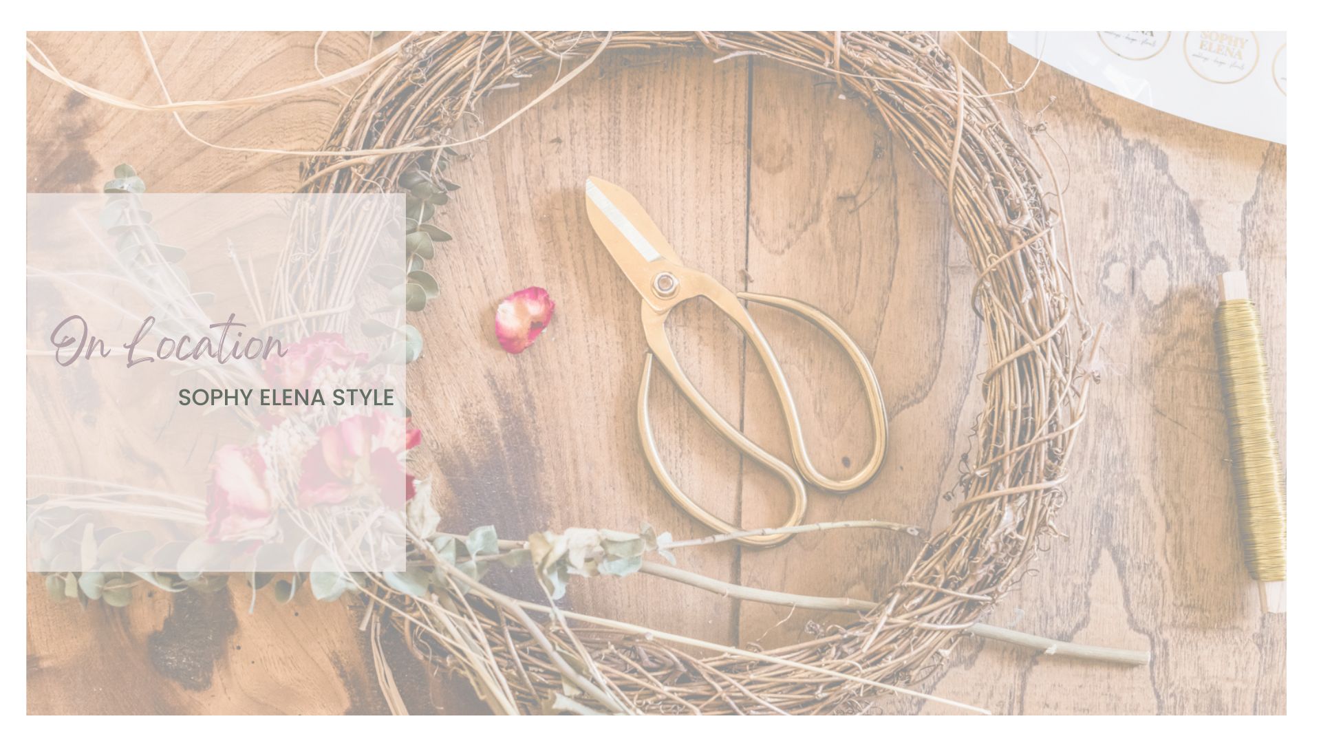 A brand shoot for Sophy Elena Style at Taperley Park